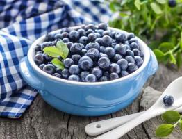 Step-by-step recipe for frozen blueberry pie