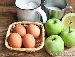 Fırında elmalı hızlı charlotte: basit ve hızlı bir tarif
