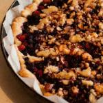Quick blueberry pie: recipe with photo